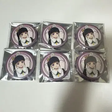 귀멸의 칼날 Q-pot 랜덤 캔뱃지 츠유리 카나오 6개 세트