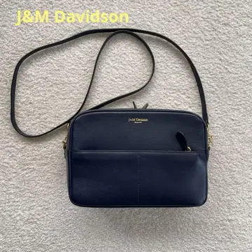 J&M DAVIDSON 네이비 숄더백