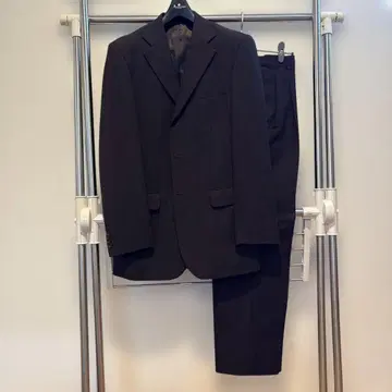남성용 수트 다크 브라운
