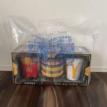 맥도날드 에반게리온 밸류 세트 피규어