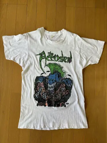 THE ACCUSED 아큐즈드 80년대 오리지널 빈티지 L