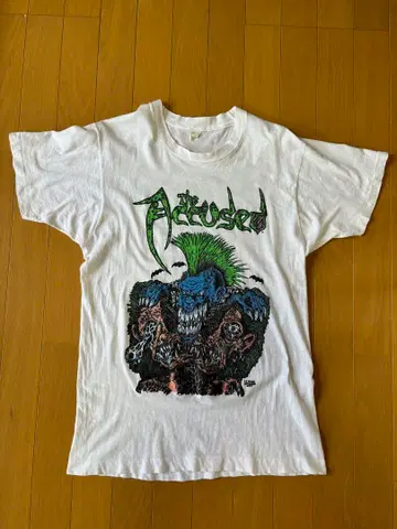 THE ACCUSED 아큐즈드 80년대 오리지널 빈티지 L