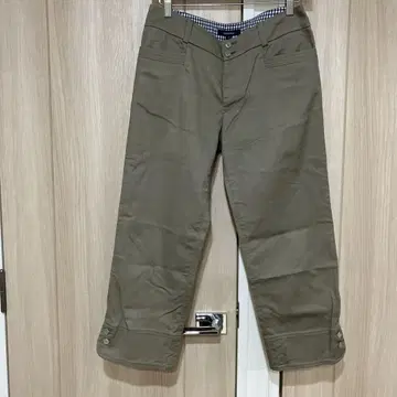 Hampstead 카키 크롭 팬츠 40