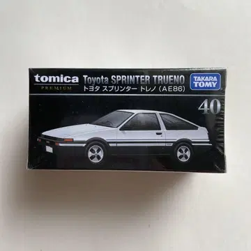 절판 토미카 프리미엄 도요타 스프린터 트레노 (AE86) 미개봉