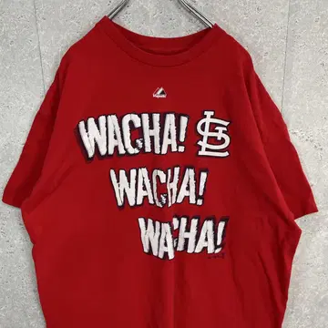 마제스틱 MLB 카디널스 팀 로고 티셔츠 2XL