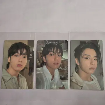 BTS JUNGKOOK GOLDEN 트레이딩 카드 엽서 스티커