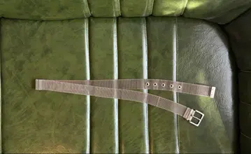 Calvin Klein 캘빈클라인 메쉬 가죽 벨트