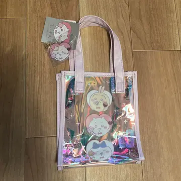 치이카와 (먼작귀) 비닐 미니 토트백