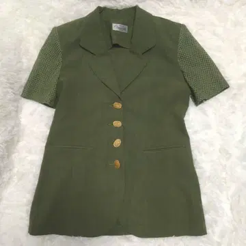 vintage 반팔 테일러드 자켓 잔티크 luik