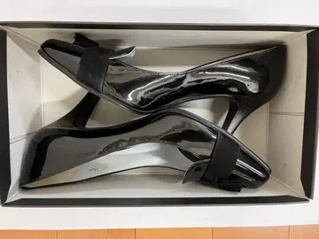 긴자 카네마츠 블랙 24cm 힐 7cm