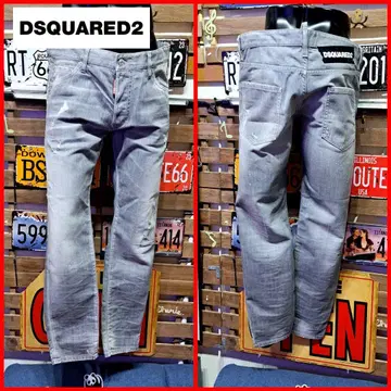 큰 사이즈! Dsquared2 스트레치 스키니 청바지 데님