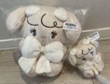 mikko 안아주는 리본 봉제 인형 마스코트 너트 2세트