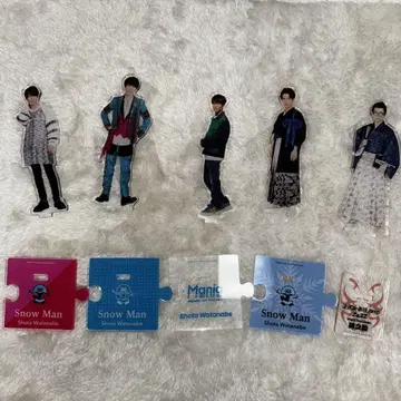 Snow Man 와타나베 쇼타 아크릴 스탠드 5개 세트
