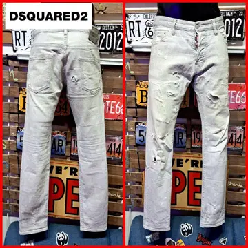 Dsquared2 스트레치 Cool Guy Jean 데님 라이트 그레이