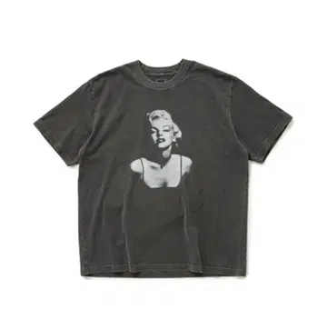 RATS 'MONROE TEE' 피그먼트 다이 프린트 TEE 몬로