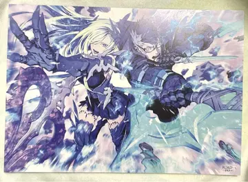 FGO Fate 아트 포스터 시구르드 브룬힐데