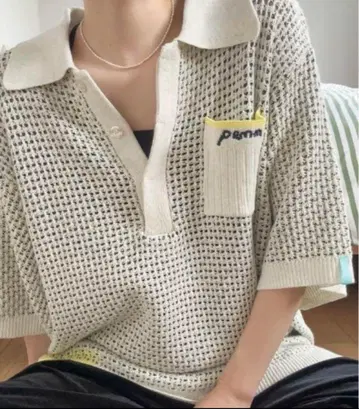 PAMM 뒷모습이 돋보이는 인테리어 메쉬 폴로