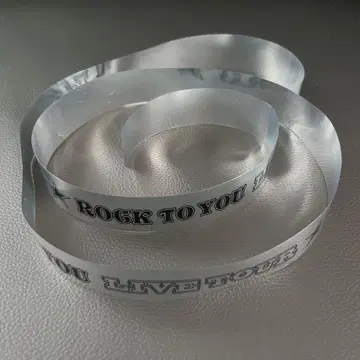요코야마 유 ROCK TO YOU 은 테이프 풀 사이즈