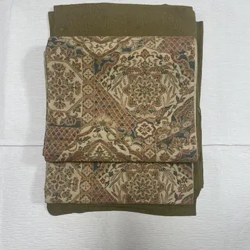 새상품 니시진 꽃무늬 후쿠로 오비