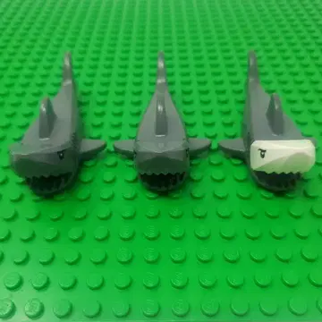 LEGO 상어 미니 피규어 3체 세트 묶음 판매