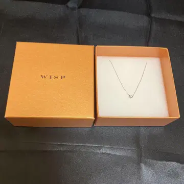 WISP 하트 목걸이 다이아