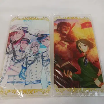 제일복권 FGO D상 아크릴 보드 2종 세트