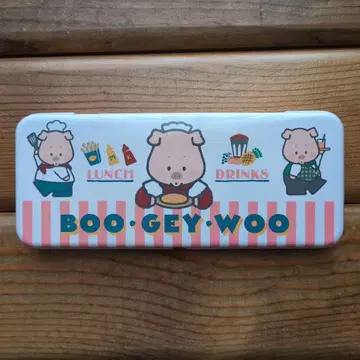 부기우 산리오 캔 펜 케이스 쇼와 레트로