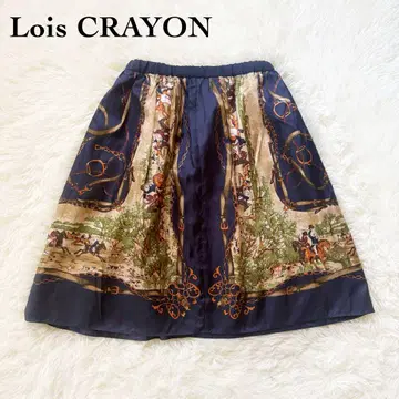 Lois CRAYON 로이스크레용 플레어 스커트 올 패턴 말 승마 귀족