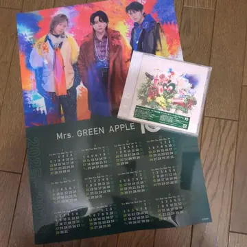 Mrs. GREEN APPLE 10주년 기념 앨범과 달력 세트