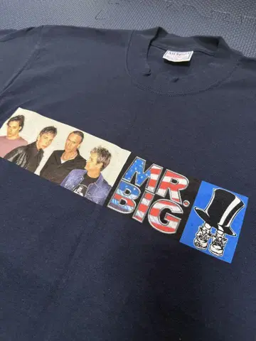 MR. BIG 미스터 빅 락 메탈 밴드 티셔츠 S