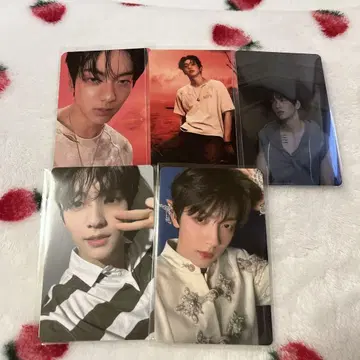 TXT 수빈 포토 카드 weverse 럭키 드로우 타워레코드