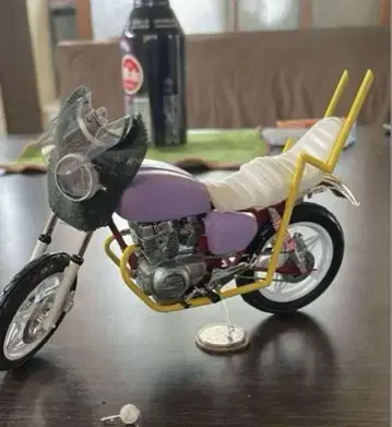 아오시마 1/12 cb400t 바브 내 머신 레어 주전자 탱크