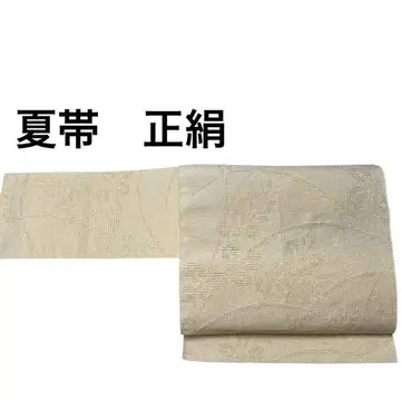순수 실크 여름 오비 얇은 비단 사 나고야 오비