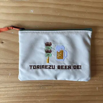 일단 맥주다! 자수 파우치