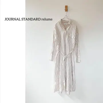 JOURNAL STANDARD relume 린넨 셔츠 원피스 겉옷