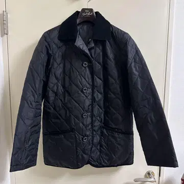 MACKINTOSH 블랙 퀼팅 자켓