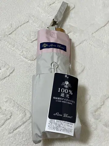 Rose Blanc 접이식 우산 양산