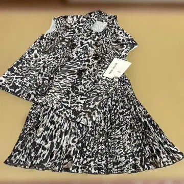 HANAE MORI 레오파드 무늬 셋업 40