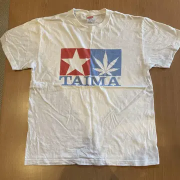 United Athle TAIMA 티셔츠 패러디 화이트