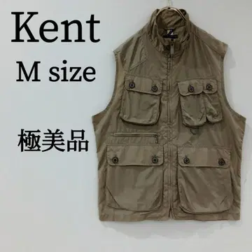 Kent 켄트 밀리터리 베스트 하이넥 슬리브리스 포켓 L