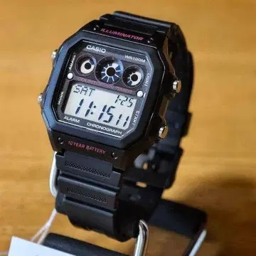 [새상품] 카시오 CASIO 스탠다드 손목시계 AE-1300WH-1A2