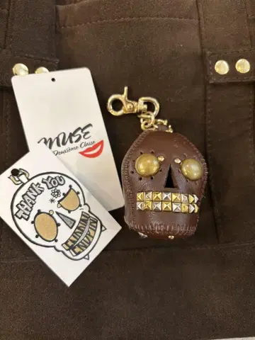 MUSE ENDPIN 엔드핀 스컬 KEY 홀더 차이로