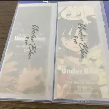 Eve underBlue 12,13일 입장 특전 티켓 2장 세트