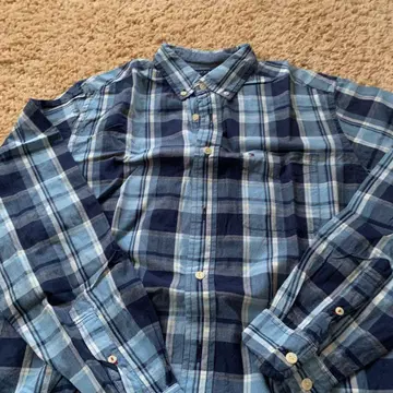 Tommy Hilfiger 긴팔 셔츠 S/P 블루 계열 체크