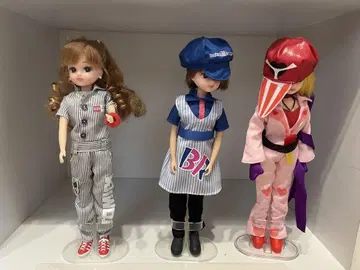 리카짱 인형 3개 세트 의상 포함