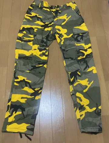 ROTHCO 카모플라쥬 카고 팬츠 (래퍼 착용)