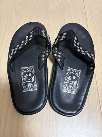 ISLAND SLIPPER 별 패턴 플립플랍