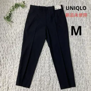 유니클로 스마트 앵클 팬츠 M 네이비 미사용 새상품 유니클로 팬츠