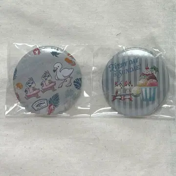 칩 데일 써니 써니 썸머 캔뱃지