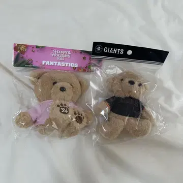 FANTASTICS 곰 봉제 인형